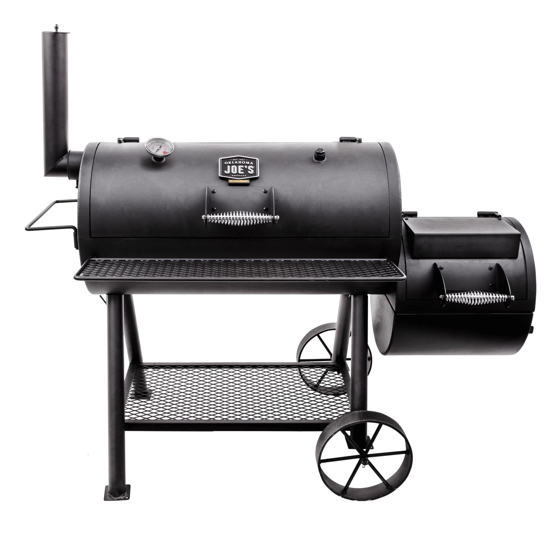 char-broil-140755-oklahoma-joe-s-highland-smoker-schwarz image 1