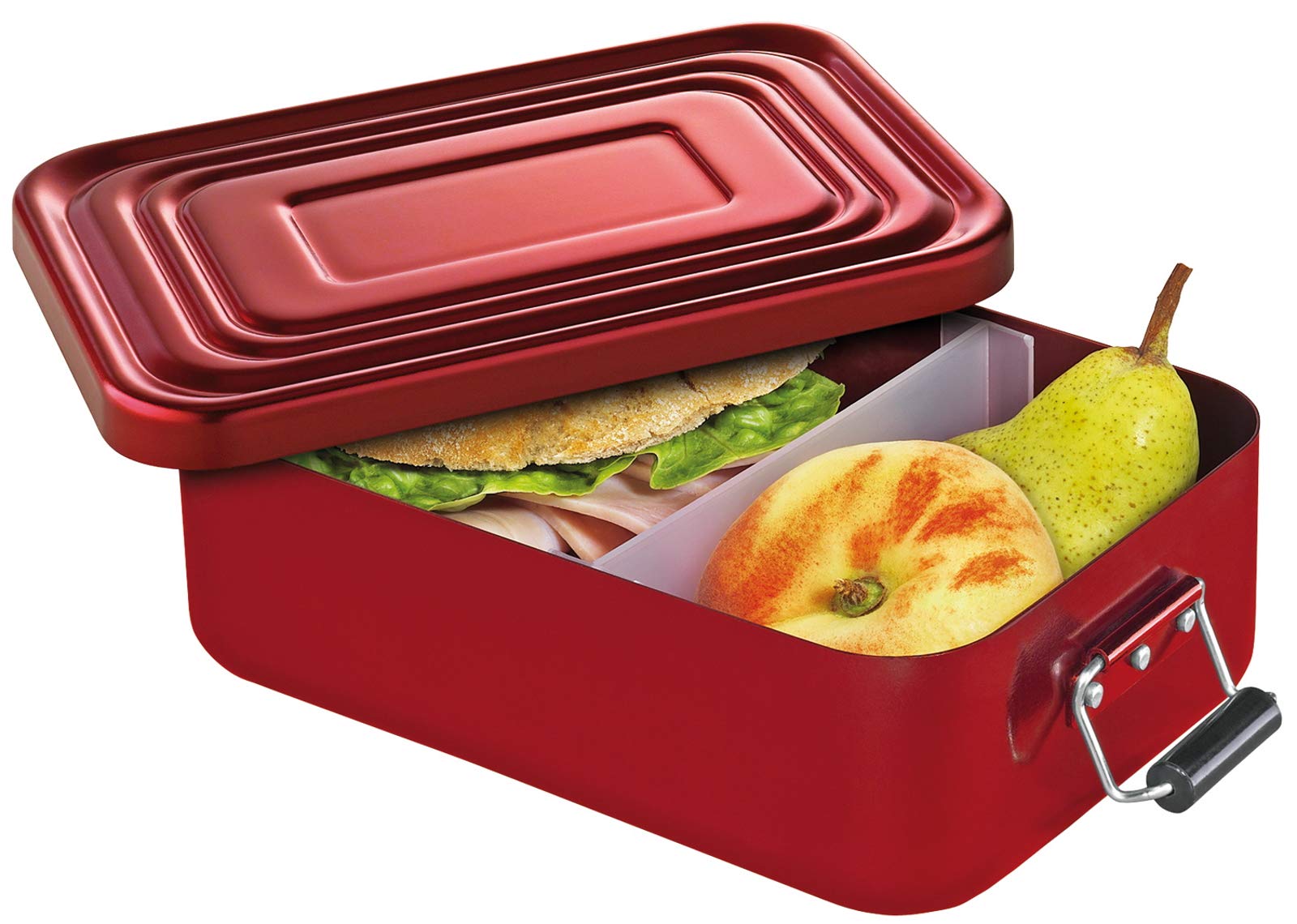 k-chenprofi-lunchbox-rot-18-x-12-x-5-5-cm-eloxiertes-aluminium image 2