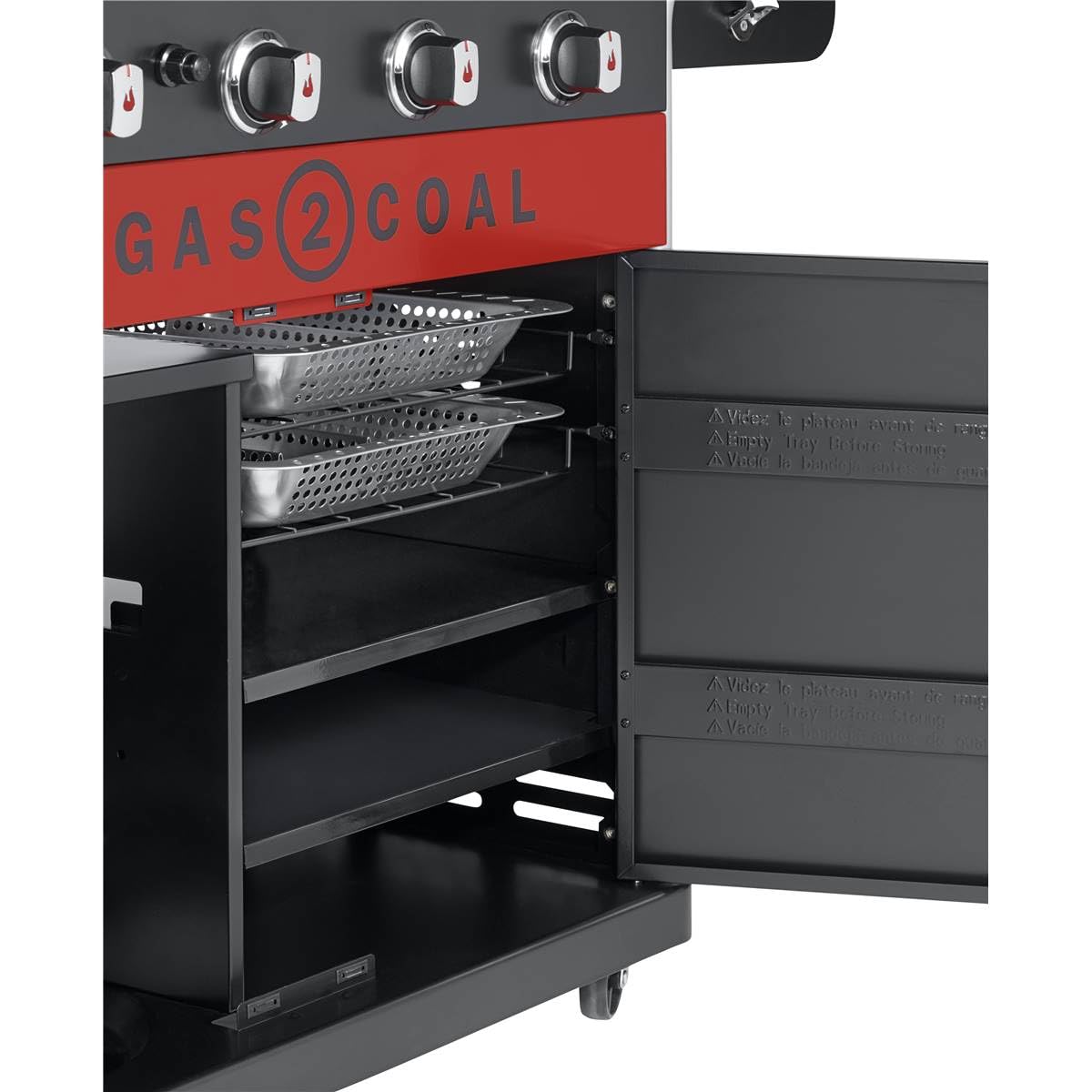 char-broil-made2match-innenregal-f-r-gas2coal-2-0-440-schwarz image 1