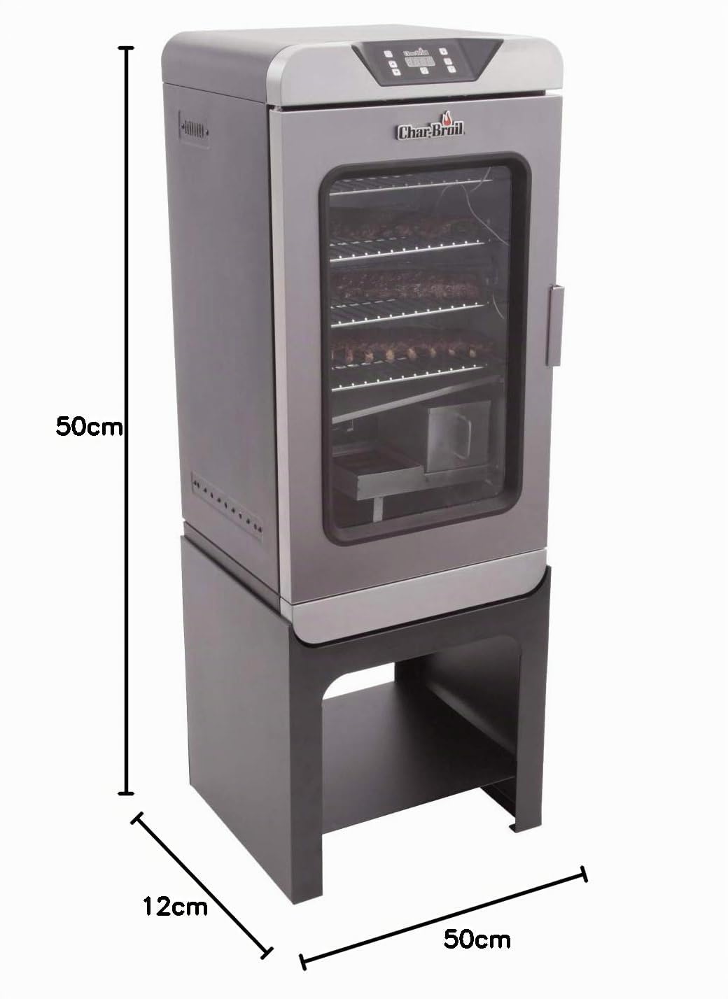 char-broil-140764-digital-smoker-unterbau-standfu-schwarz-stahl image 6