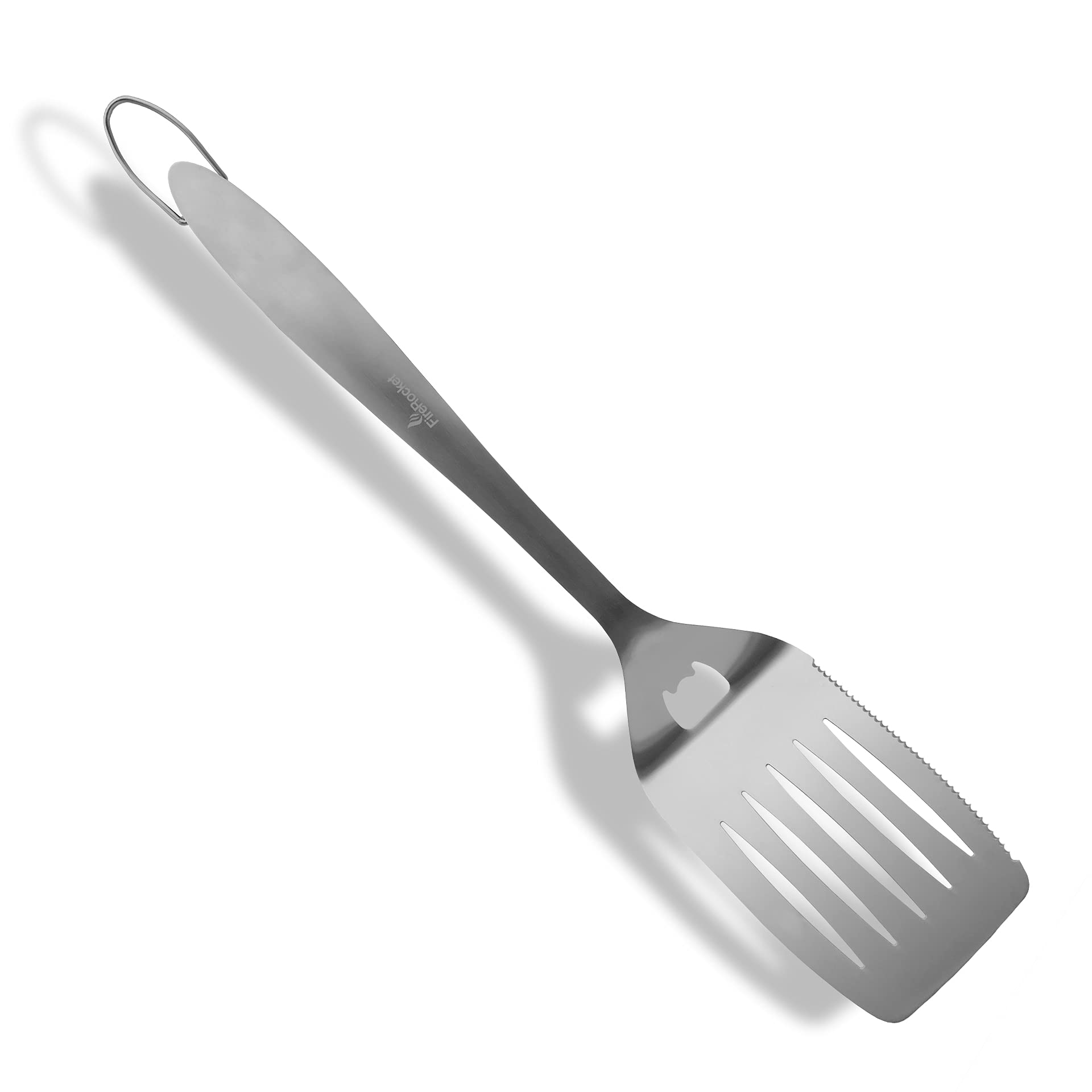 firerocket-grillspatel-pfannenwender-edelstahl-45-5-x-9-x-2-5-cm-280-g image 1