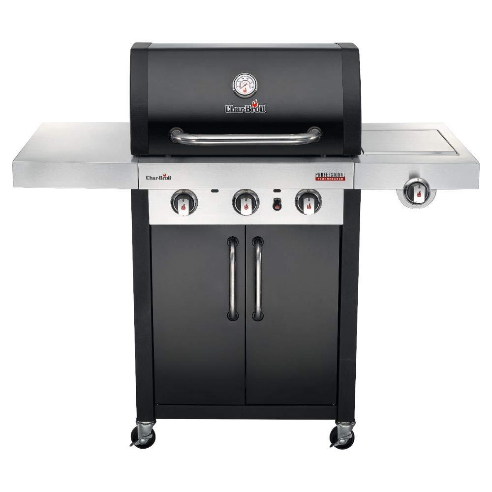 char-broil-professional-3400b-gasgrill-3-brenner-mit-seitenbrenner-schwarz image 1
