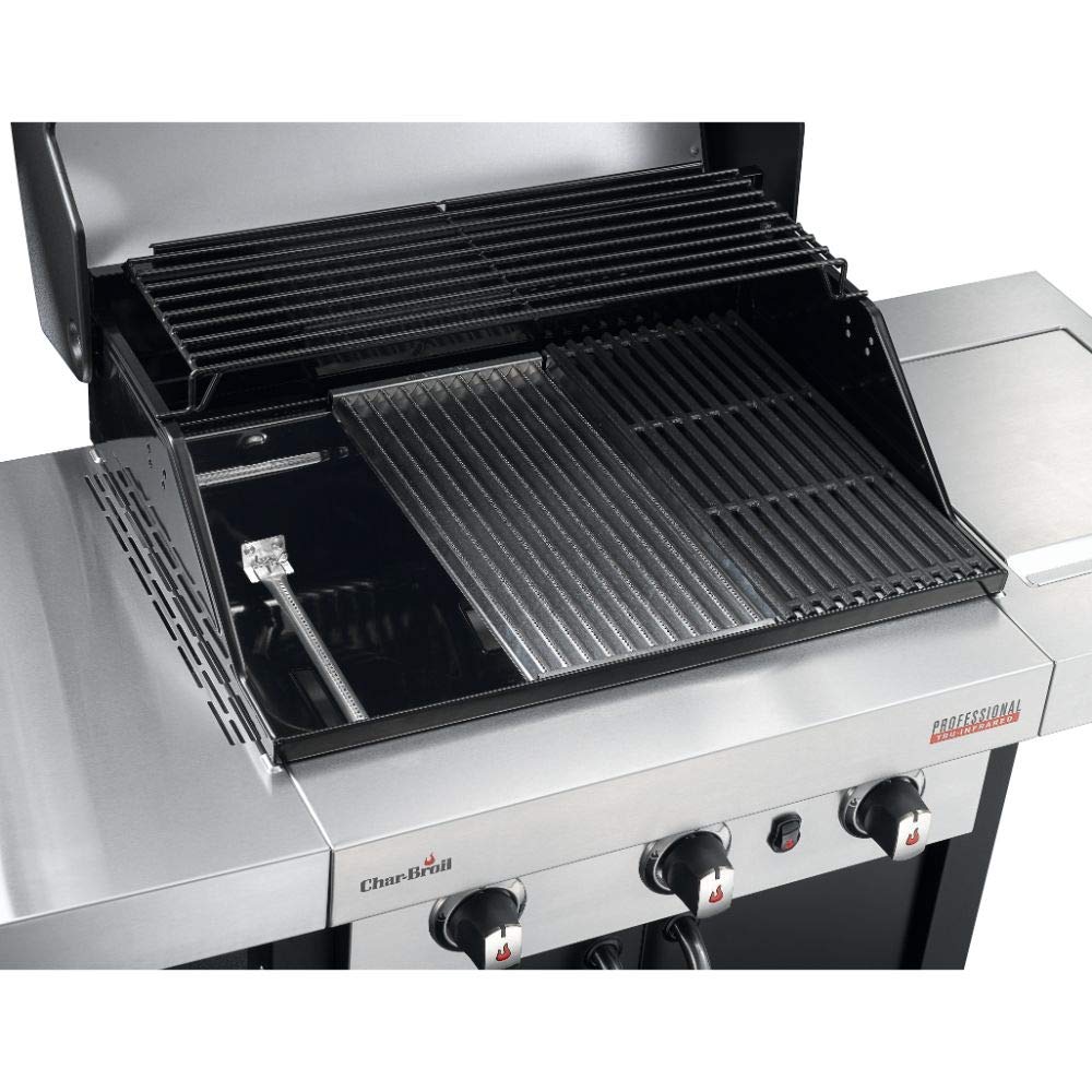 char-broil-professional-3400b-gasgrill-3-brenner-mit-seitenbrenner-schwarz image 3