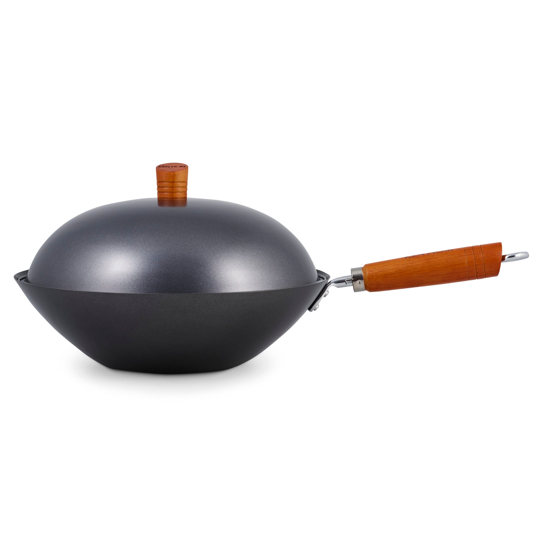 ken-hom-classic-antihaft-wok-set-5-teilig-31-cm-mit-deckel image 3