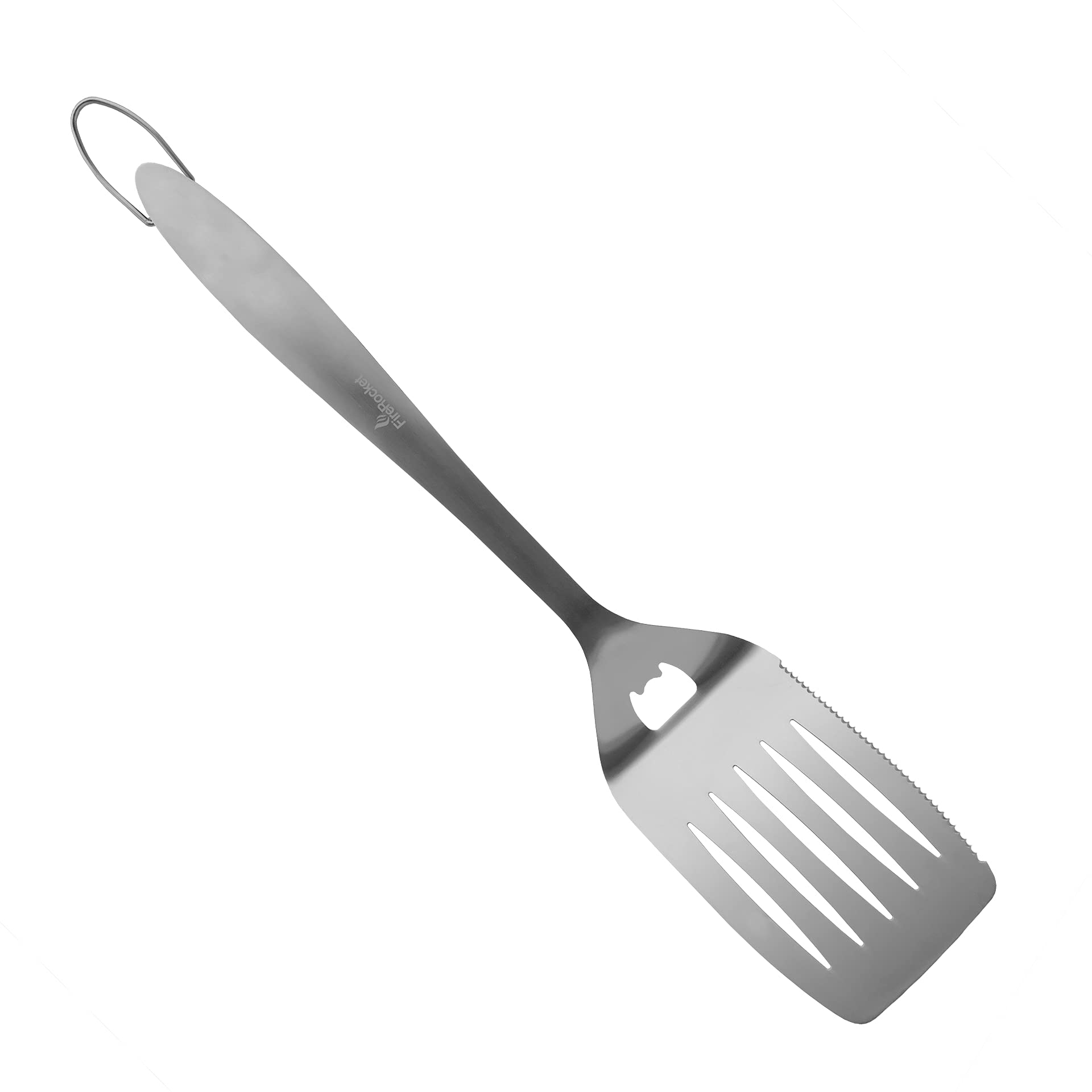 firerocket-grillspatel-pfannenwender-edelstahl-45-5-x-9-x-2-5-cm-280-g image 3