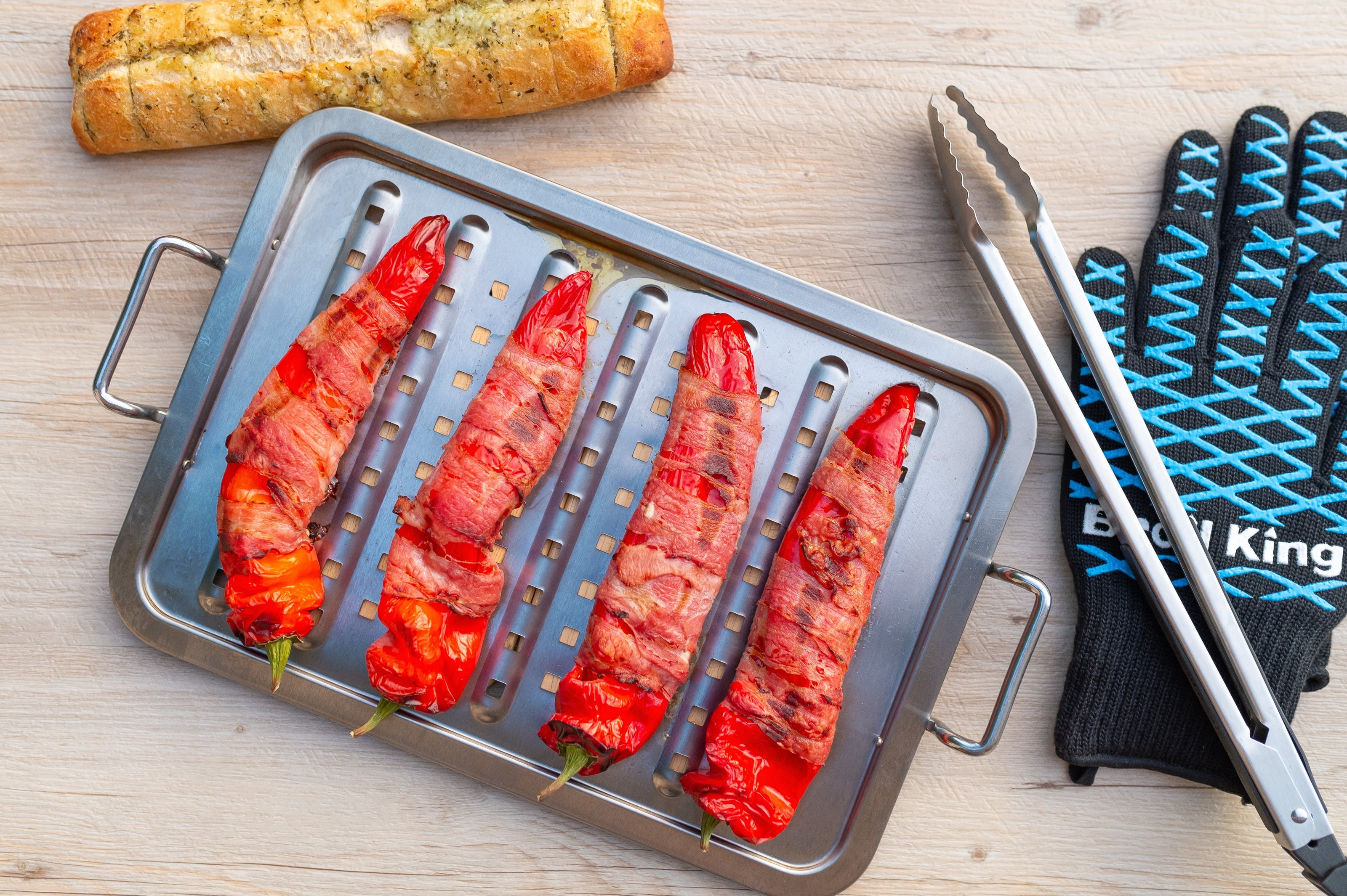broil-king-imperial-grill-topper-edelstahl-grillplatte-40-6-x-27-9-cm image 3