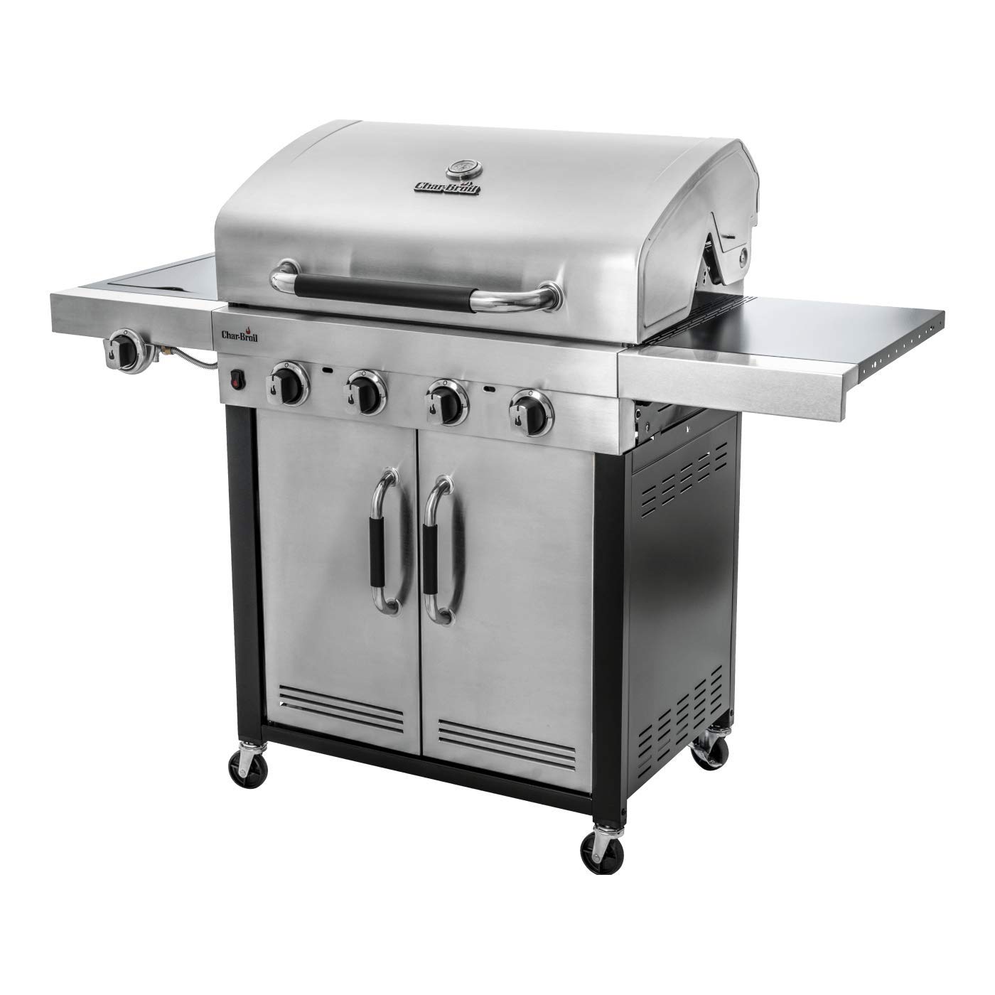 char-broil-advantage-445s-4-brenner-gasgrill-mit-seitenbrenner-edelstahl image 3