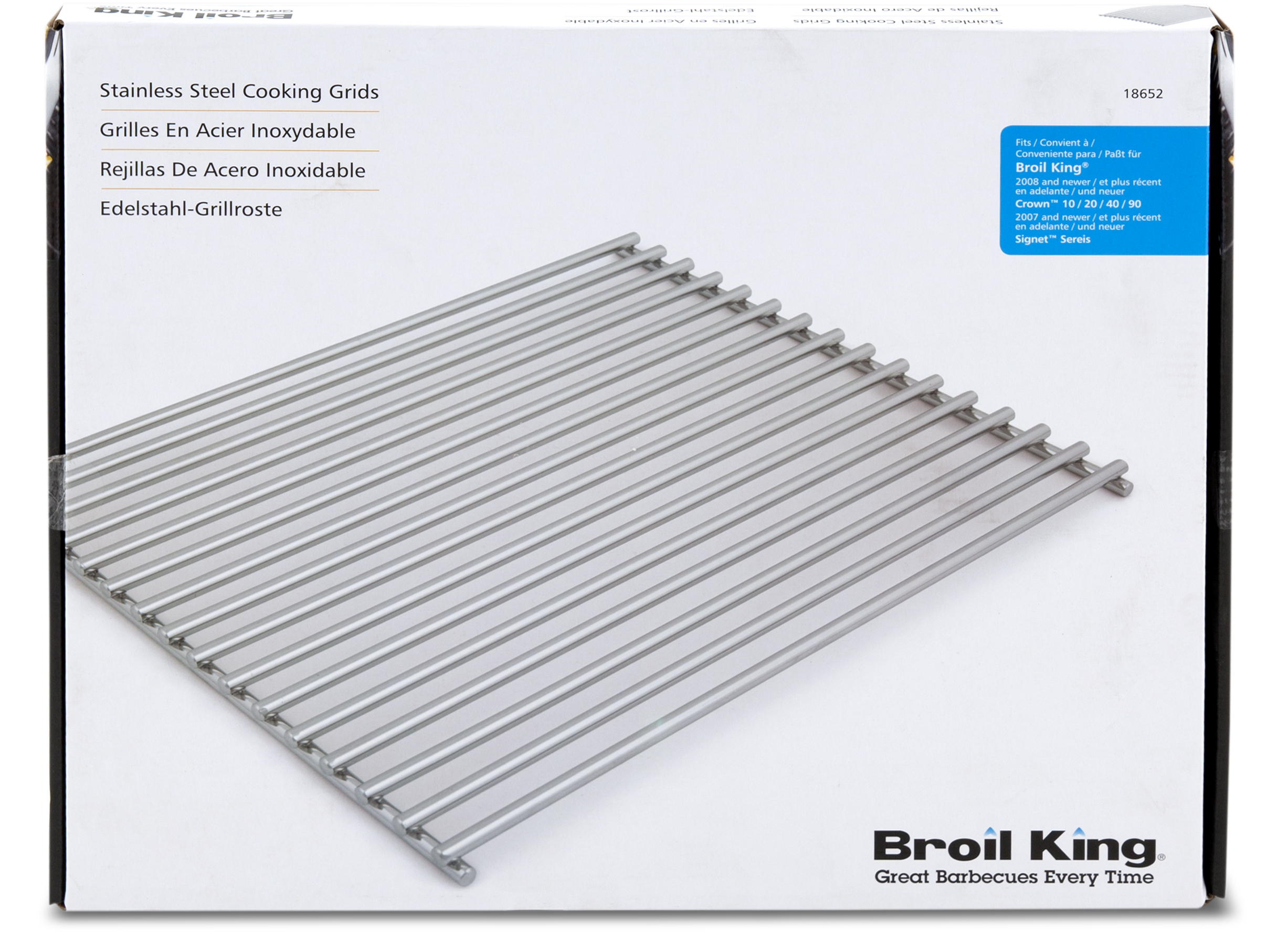 broil-king-edelstahl-grillroste-38-1-x-32-4-cm-8-mm-signet-crown image 2