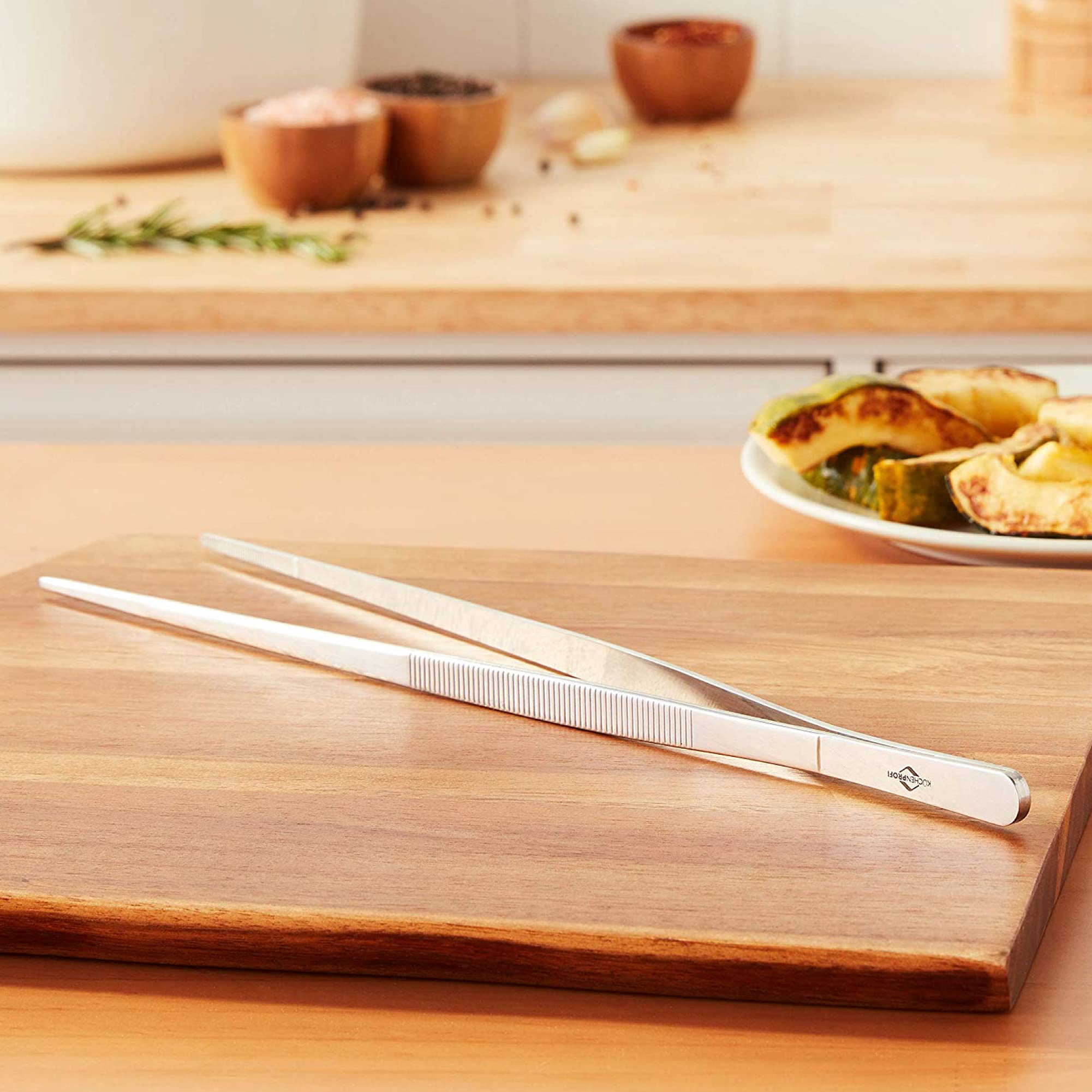 k-chenprofi-bbq-pinzette-30-2-cm-edelstahl-silber image 4