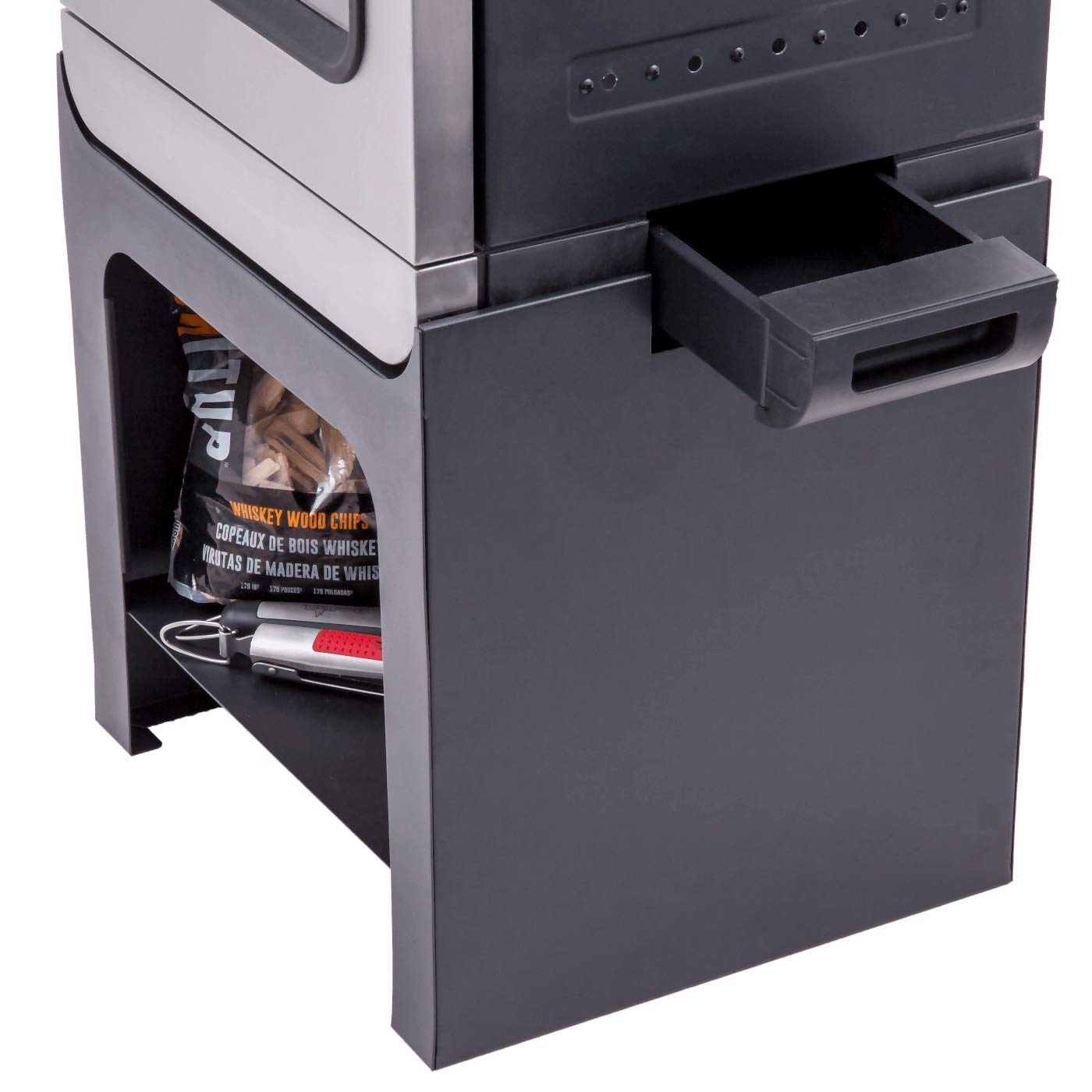 char-broil-140764-digital-smoker-unterbau-standfu-schwarz-stahl image 3
