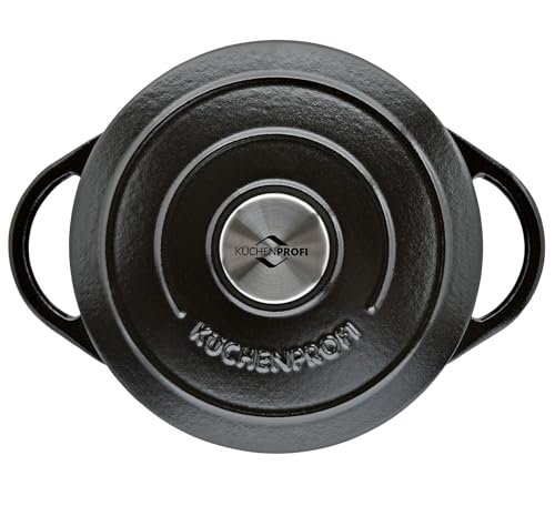 k-chenprofi-provence-gusseisen-br-ter-22-cm-schwarz-mit-antihaftbeschichtung image 8