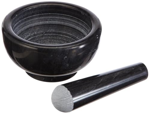 k-chenprofi-marmor-m-rser-11-cm-schwarz-naturmarmor-steinm-rser image 6