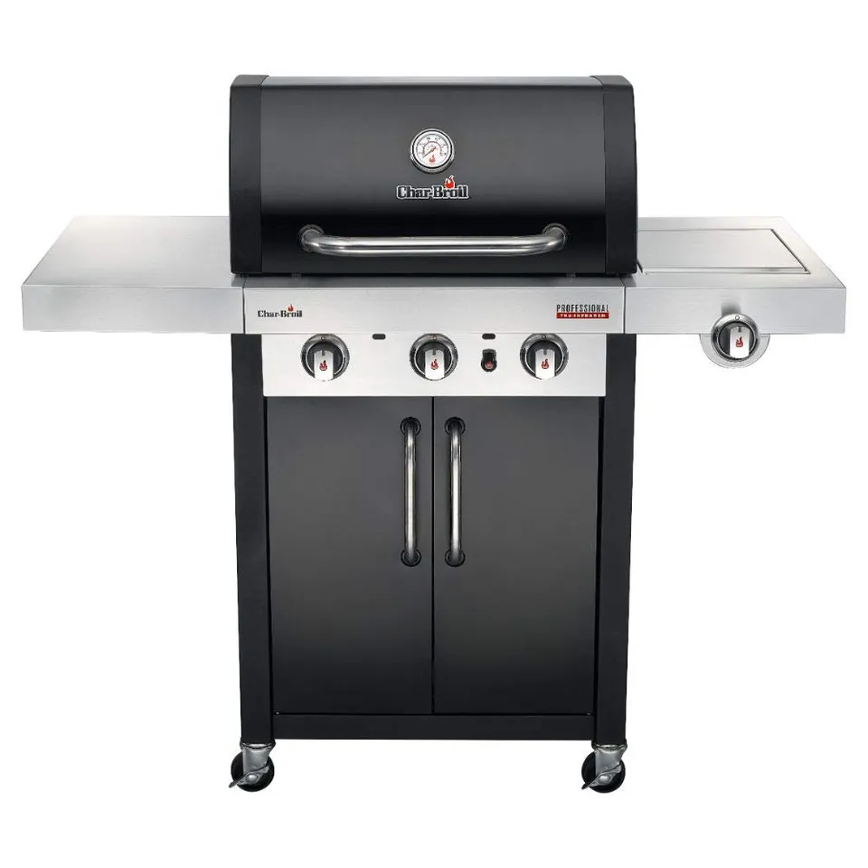 char-broil-professional-3400b-gasgrill-3-brenner-mit-seitenbrenner-schwarz image 1