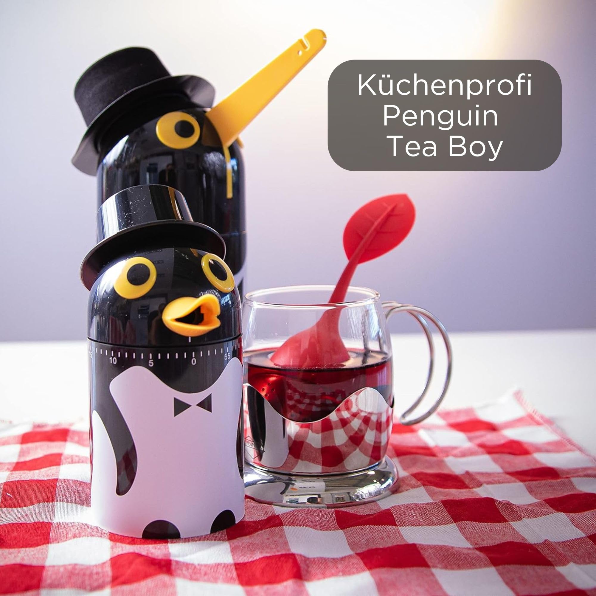 k-chenprofi-tea-boy-pinguin-mit-timer-tee-ei image 3