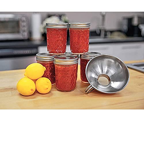 k-chenprofi-marmeladentrichter-14-cm-edelstahl-mit-reduziertrichter image 8