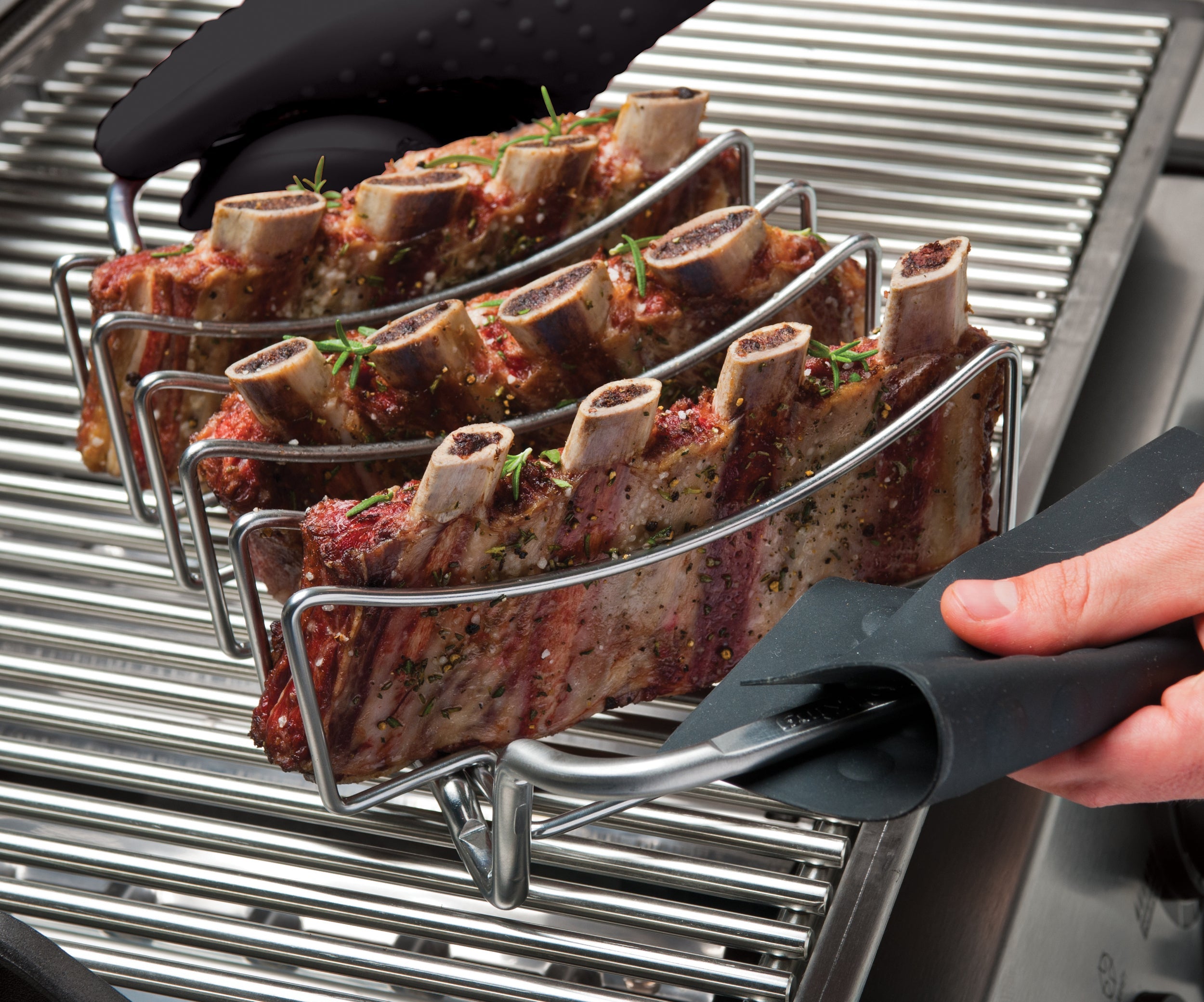 broil-king-rib-roast-rack-rippchenhalter-edelstahl image 4