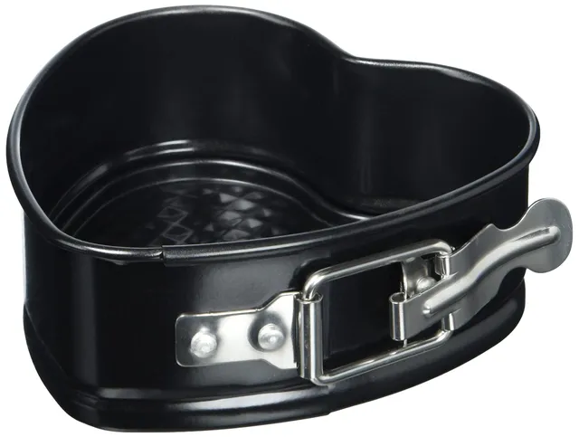 k-chenprofi-bake-mini-springform-herz-12-cm-antihaftbeschichtet-schwarz image 1