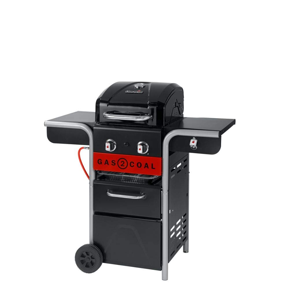 char-broil-gas2coal-210-hybrid-grill-2-brenner-gas-kohlegrill-schwarz image 3