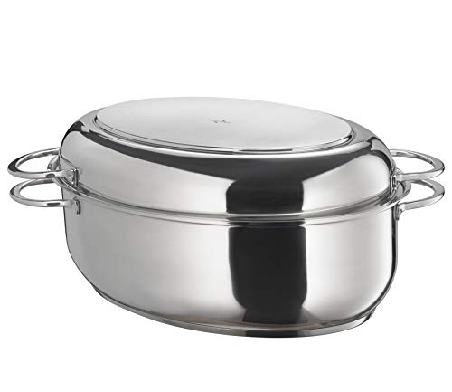 k-chenprofi-multibr-ter-oval-grau-mit-bratdeckel-und-gittereinsatz image 6