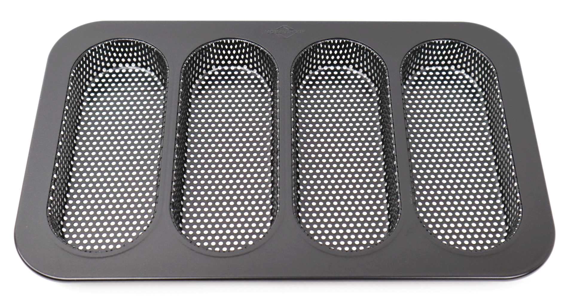 k-chenprofi-mini-baguette-form-f-r-4-st-ck-stahl-antihaft image 2