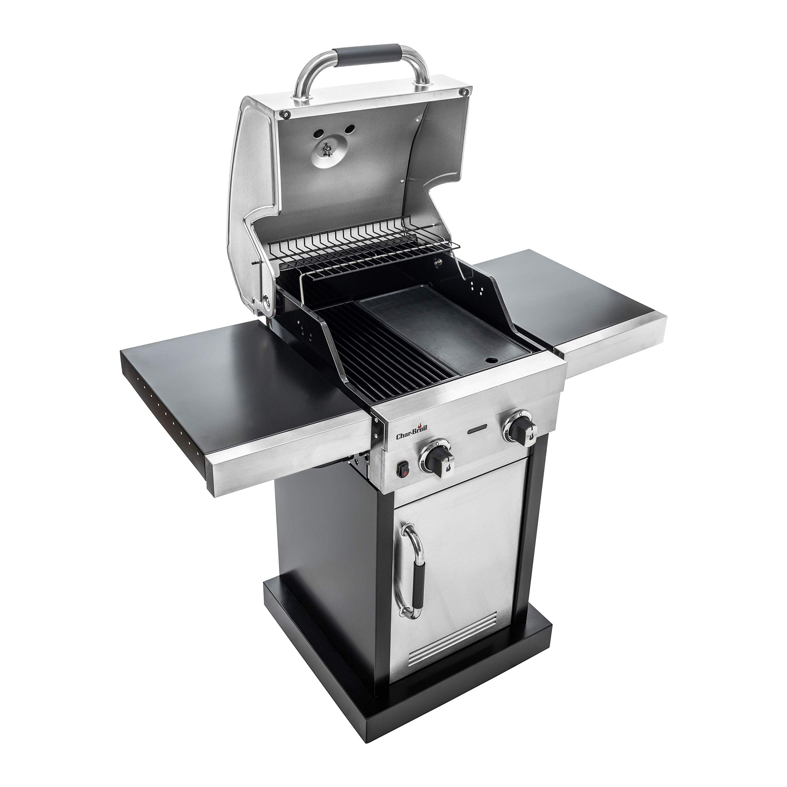 char-broil-advantage-225s-2-brenner-gasgrill-edelstahl-mit-grillplatte image 4