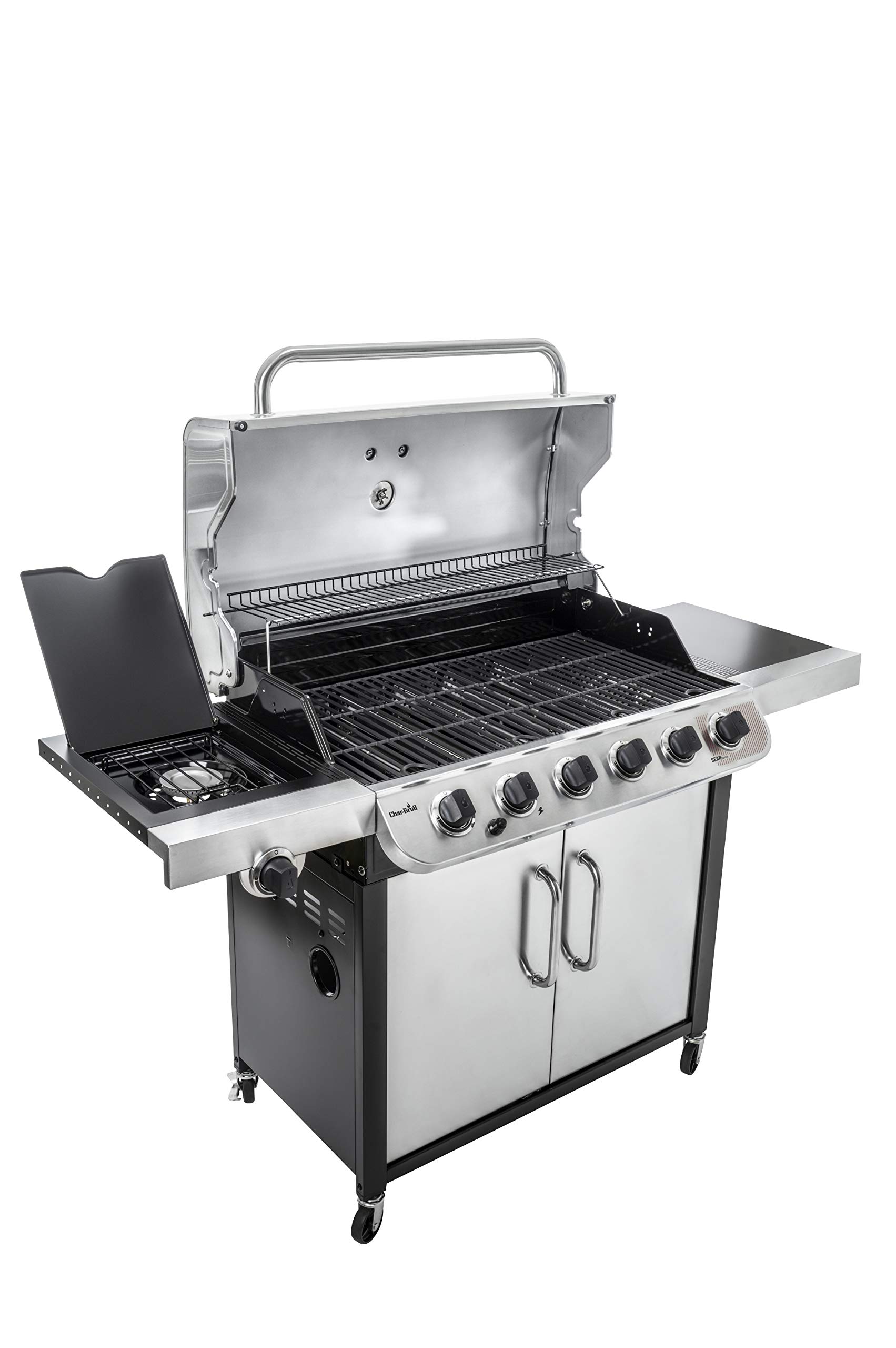 char-broil-convective-640-s-xl-gasgrill-6-brenner-mit-sear-zone-und-seitenbrenne image 4