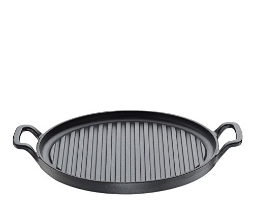 k-chenprofi-provence-grillpfanne-26x26-cm-gusseisen-mit-2-griffen-schwarz image 2