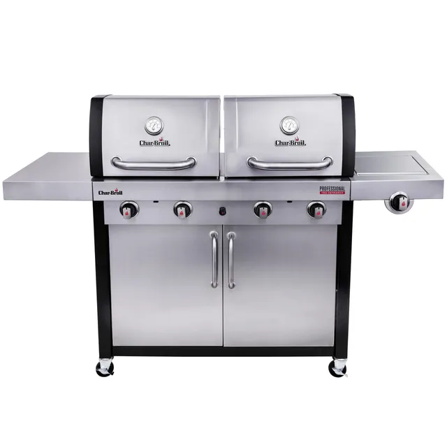 char-broil-professional-4600s-double-header-4-brenner-gasgrill-mit-seitenbrenner image 1