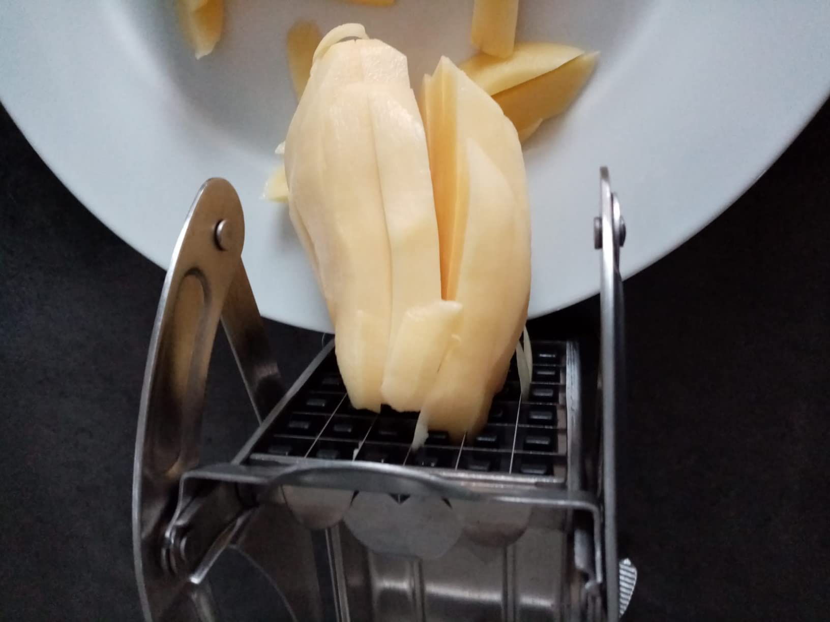 Pommes wie aus der Fritteuse