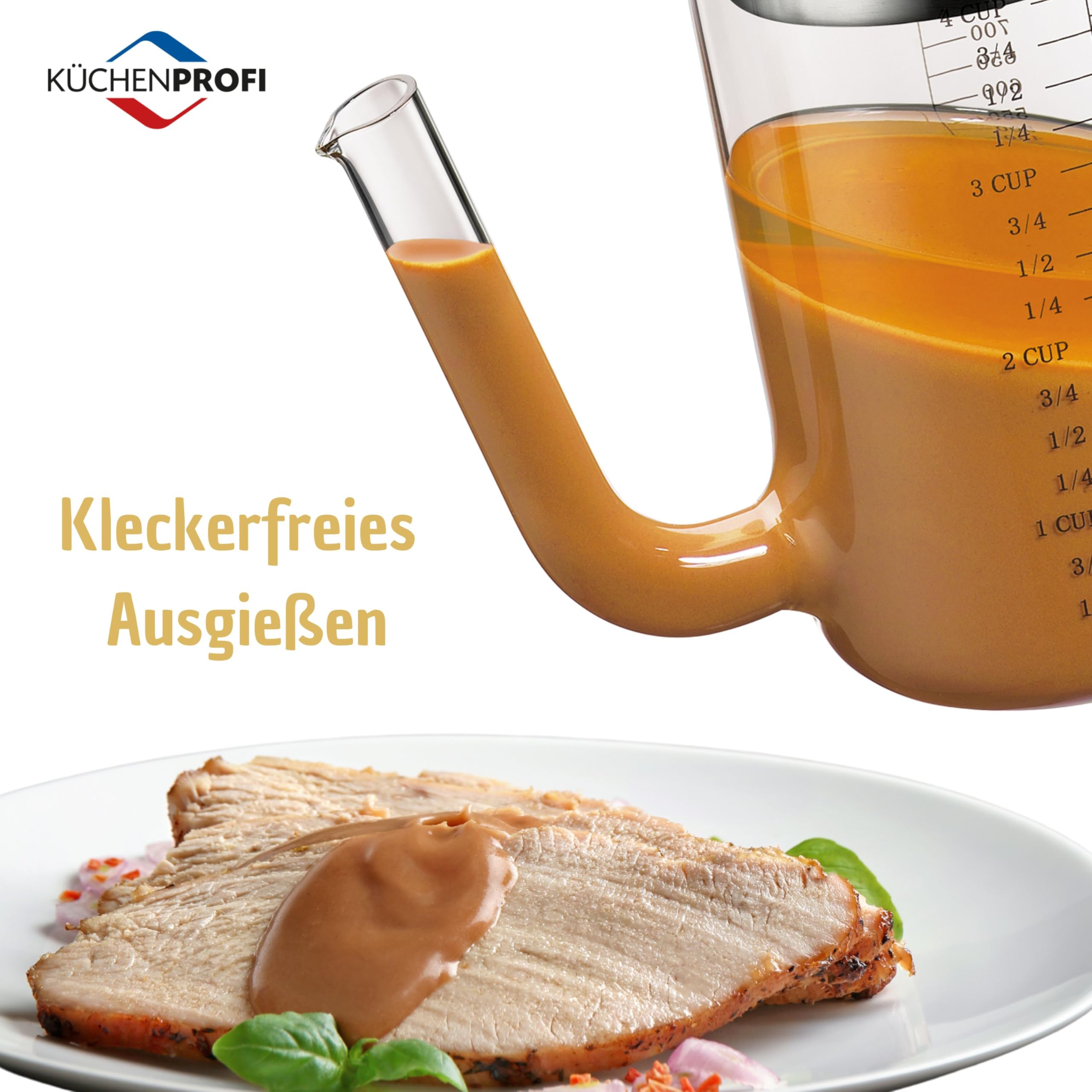 k-chenprofi-1012362800-fett-trennkanne-1-l-glas-edelstahl-mit-sieb image 2