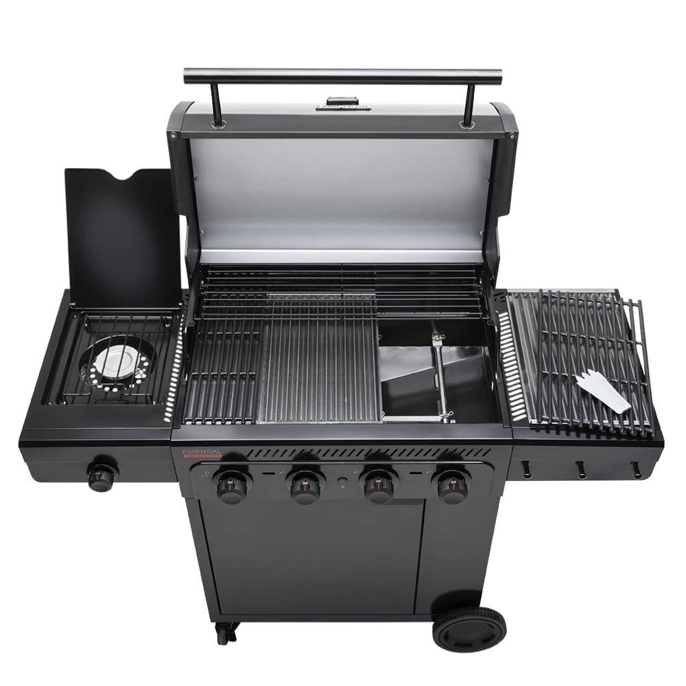 char-broil-essential-4-1-brenner-gasgrill-mit-seitenbrenner-und-tru-infrared image 5