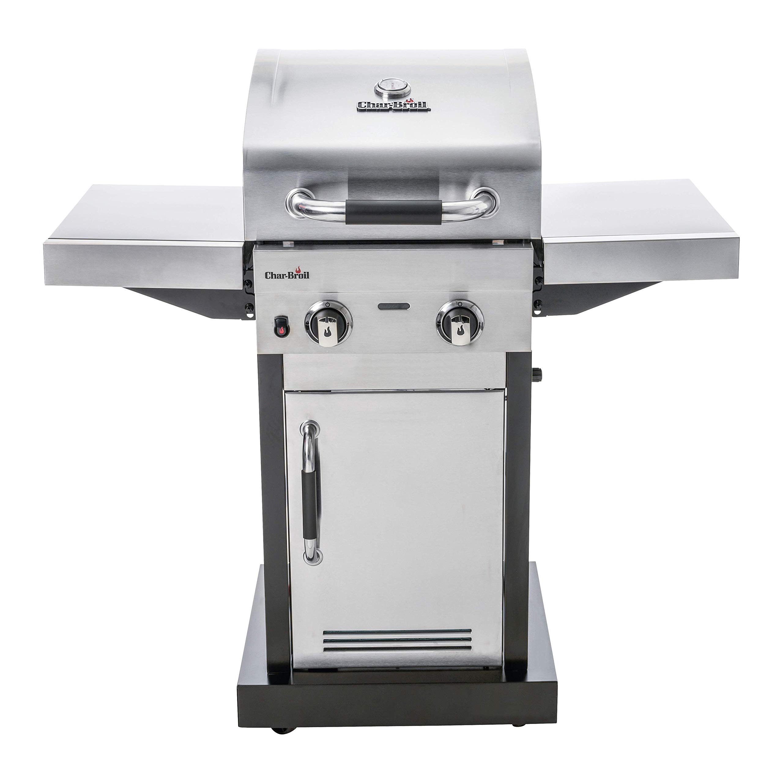char-broil-advantage-225s-2-brenner-gasgrill-edelstahl-mit-grillplatte image 1