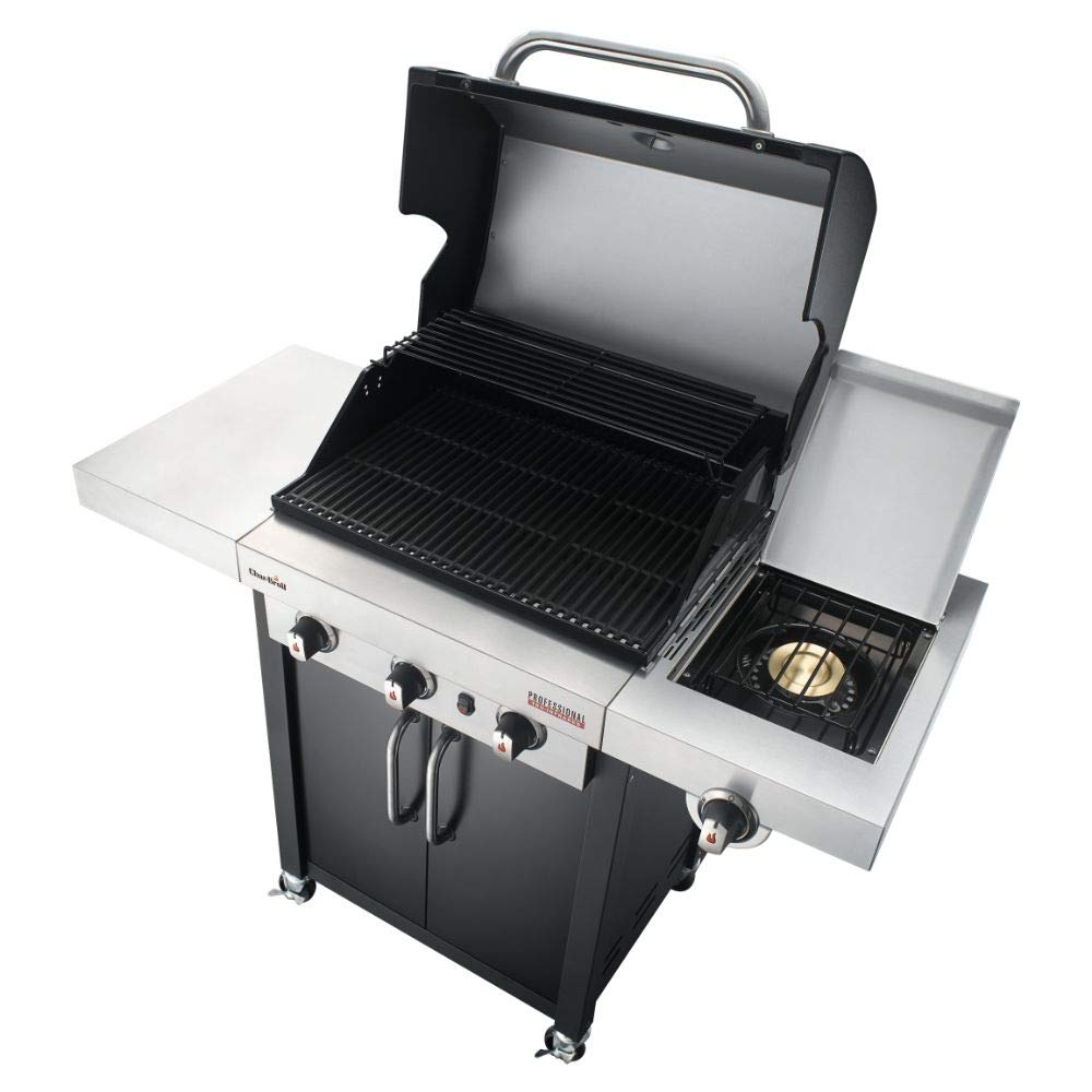 char-broil-professional-3400b-gasgrill-3-brenner-mit-seitenbrenner-schwarz image 2
