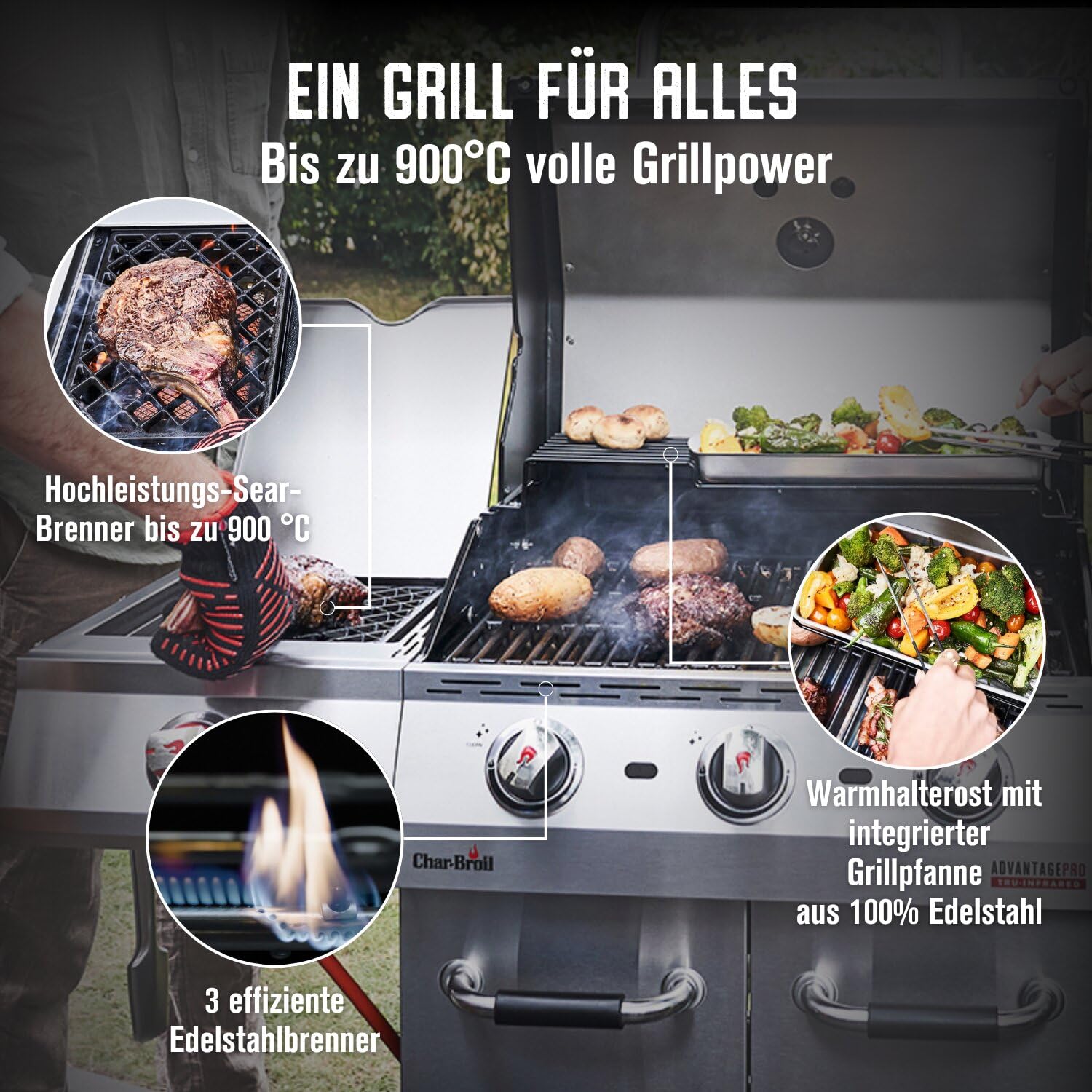 char-broil-advantage-pro-s-3-gasgrill-mit-tru-infrared-sear-brenner-900-c-und-ch image 6