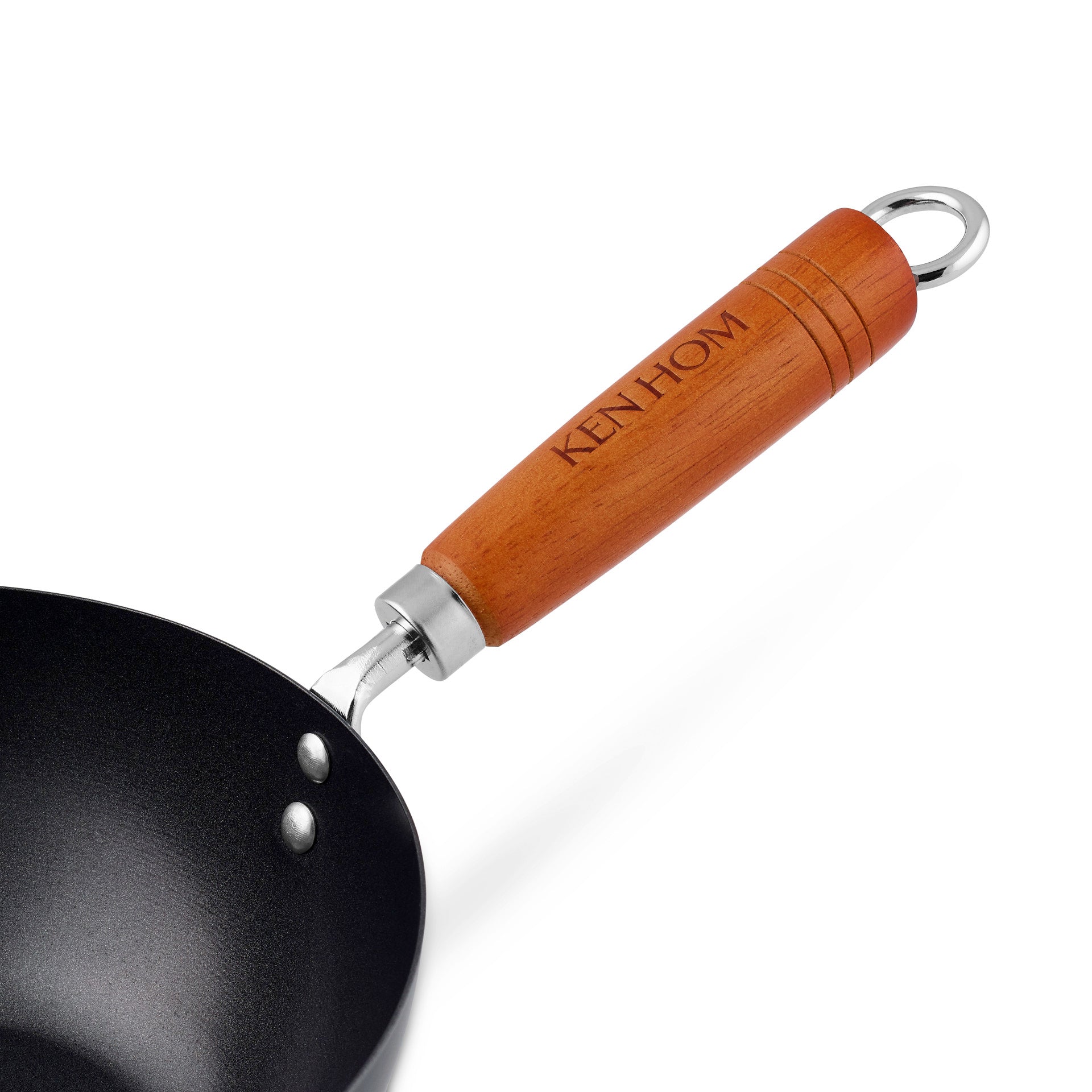 ken-hom-classic-antihaft-mini-wok-20-cm-aus-carbonstahl image 4