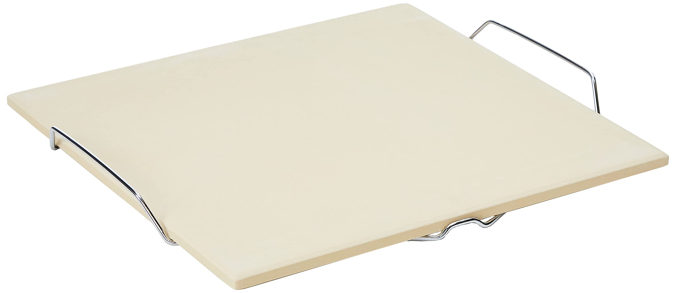 k-chenprofi-pizzastein-mit-gestell-38x35-cm-cordierit-quadratisch image 1