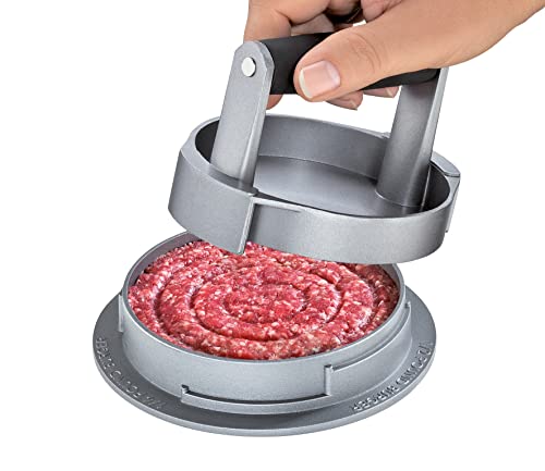 k-chenprofi-hamburgerpresse-trio-grau-aluminium-beschichtet image 7