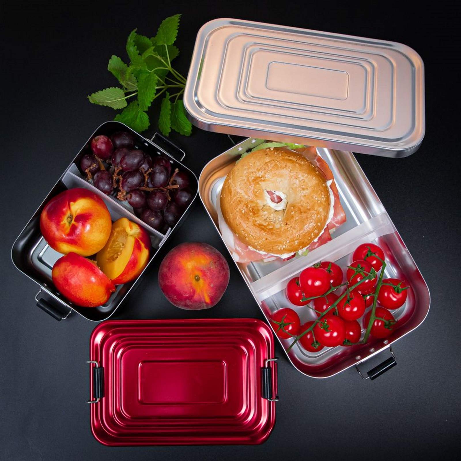 k-chenprofi-lunchbox-rot-18-x-12-x-5-5-cm-eloxiertes-aluminium image 5