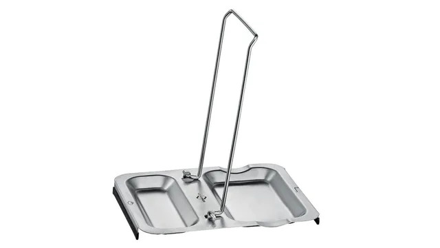 k-chenprofi-l-ffelablage-kompakt-edelstahl-20cm-grau image 1
