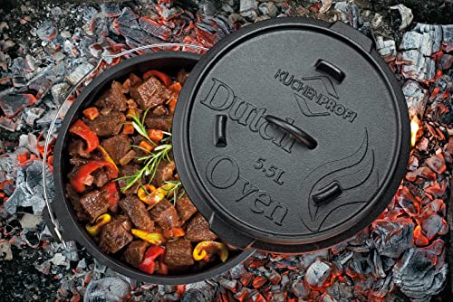 k-chenprofi-bbq-dutch-oven-gusseisen-5-5l-30cm image 8