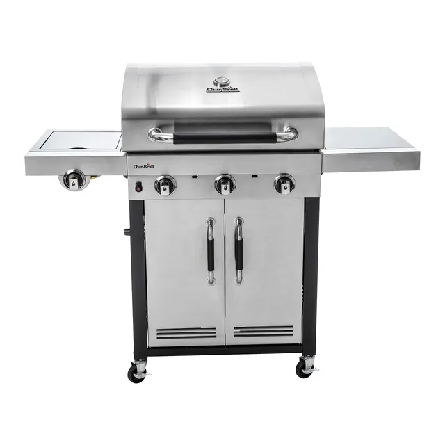 char-broil-advantage-345s-gasgrill-3-brenner-mit-seitenbrenner-edelstahl image 1
