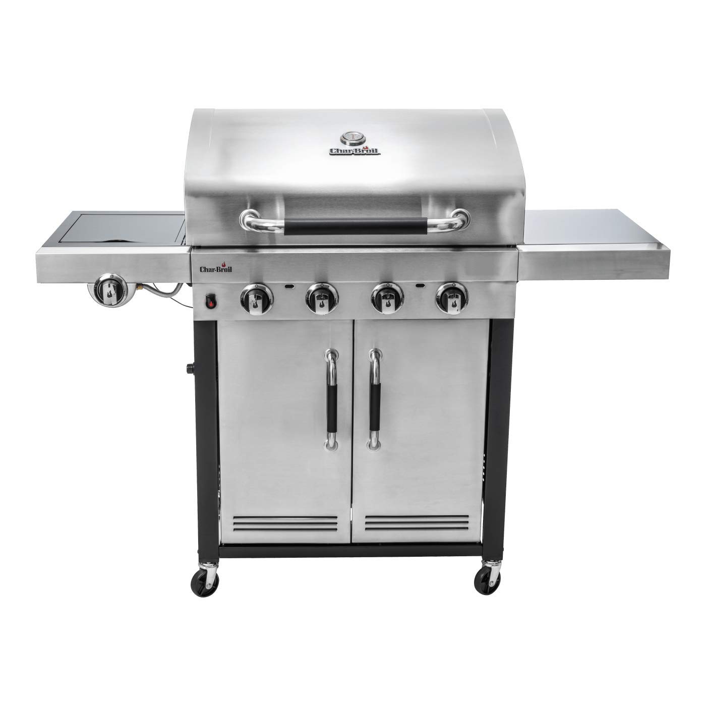 char-broil-advantage-445s-4-brenner-gasgrill-mit-seitenbrenner-edelstahl image 1