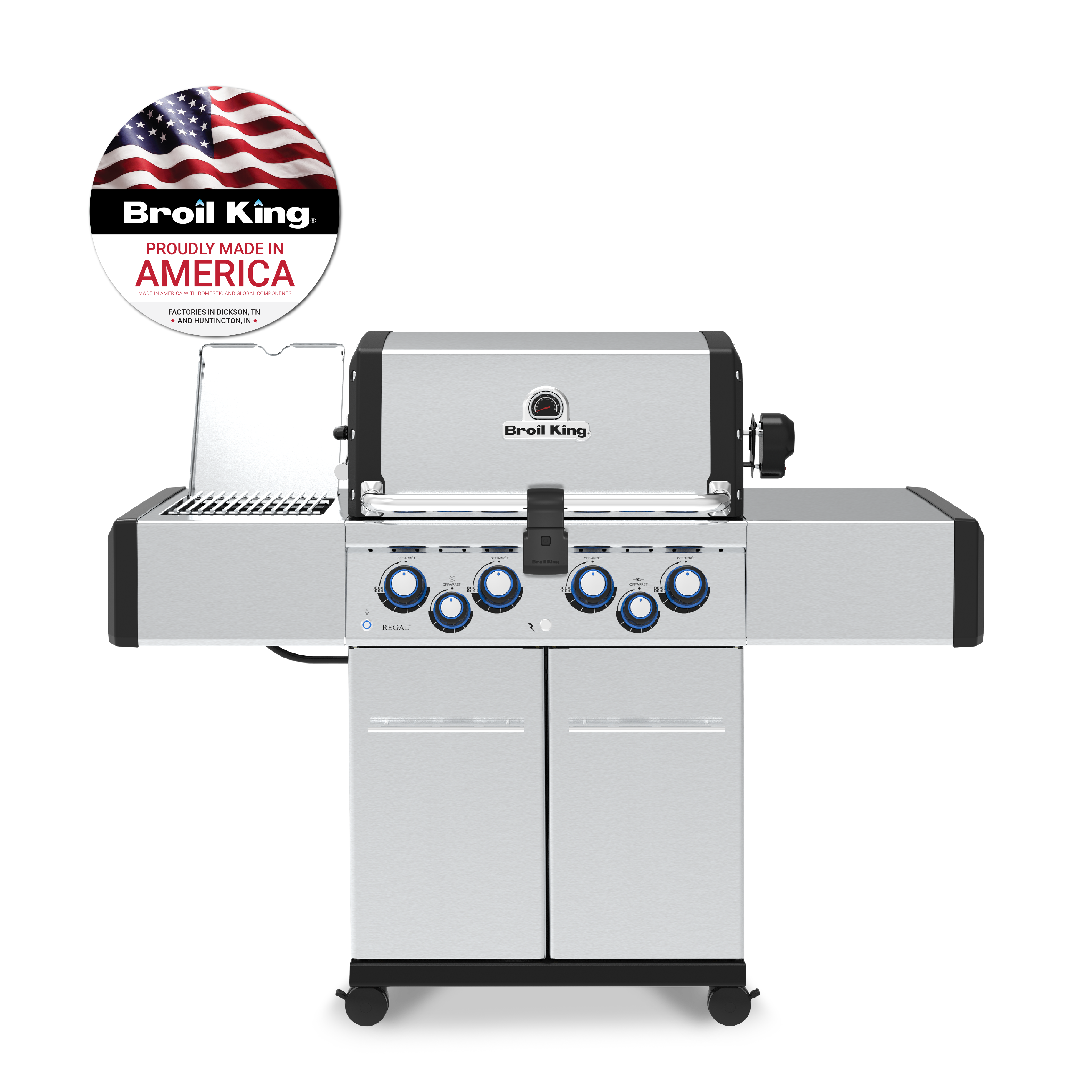 broil-king-regal-s-490-pro-infrared-gasgrill-edelstahl-4-brenner image 1