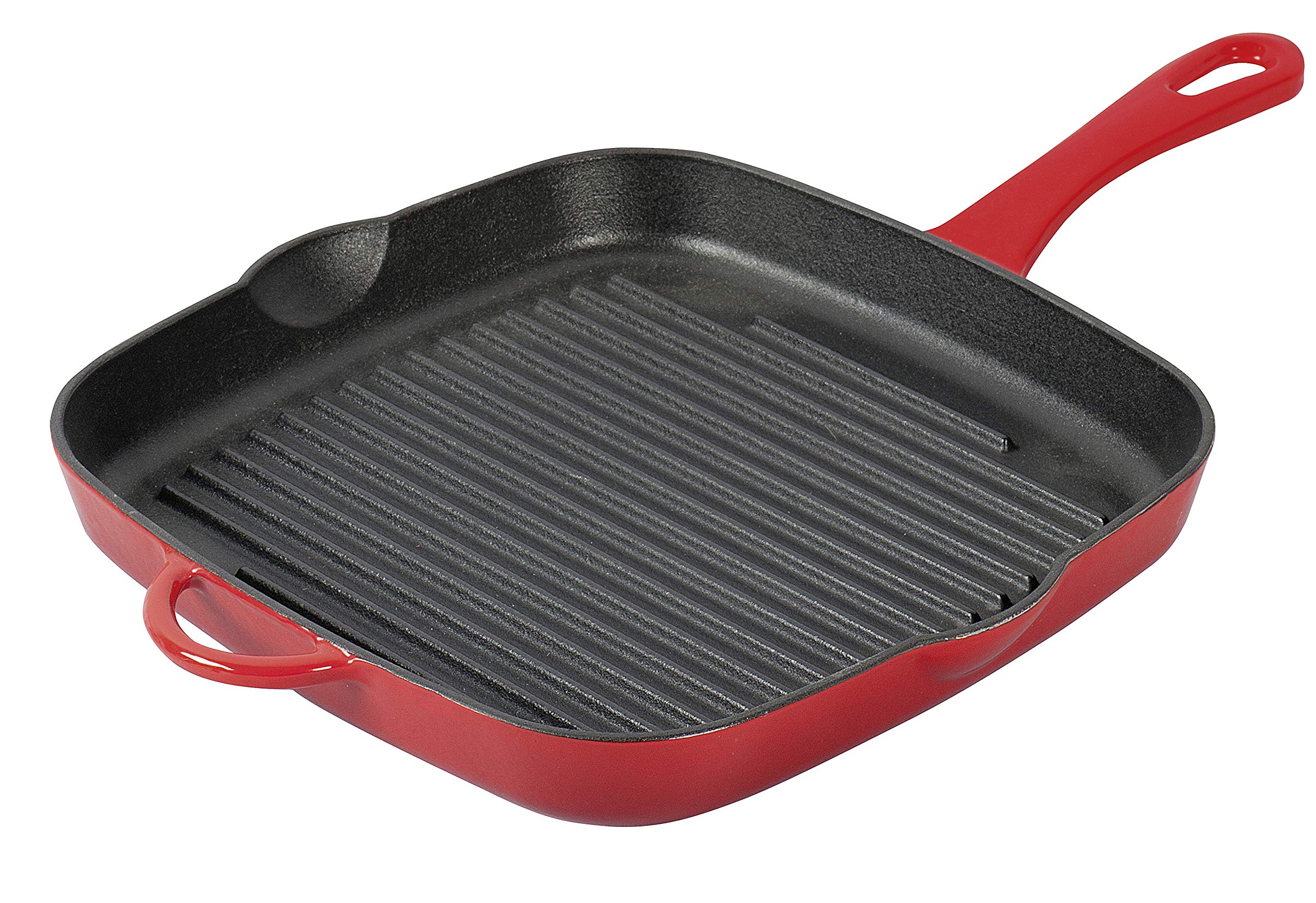 k-chenprofi-provence-quadrat-grillpfanne-gusseisen-emailliert-induktion-grill image 2
