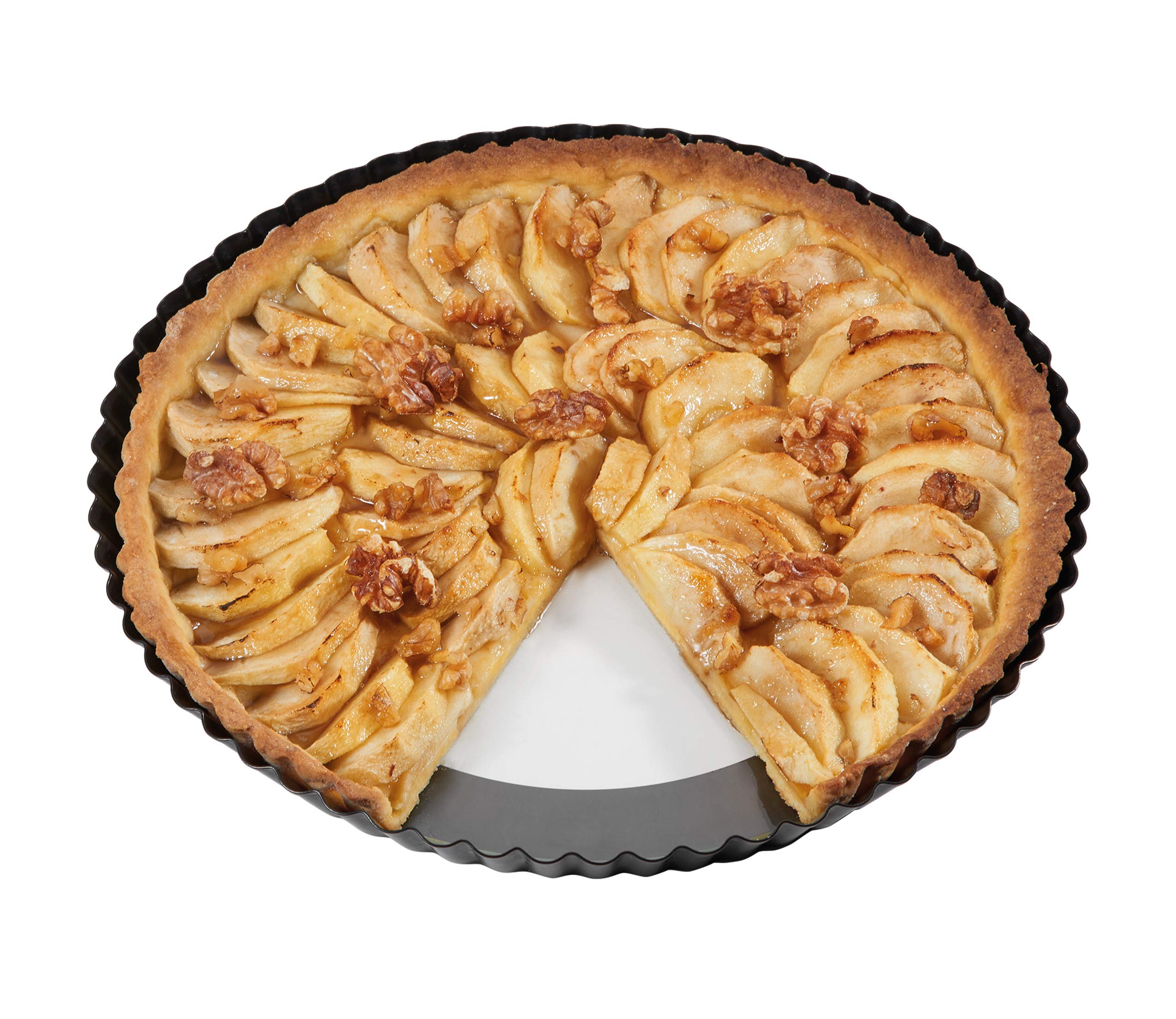 k-chenprofi-bake-one-tarteform-mit-glas-hebeboden-grau image 2
