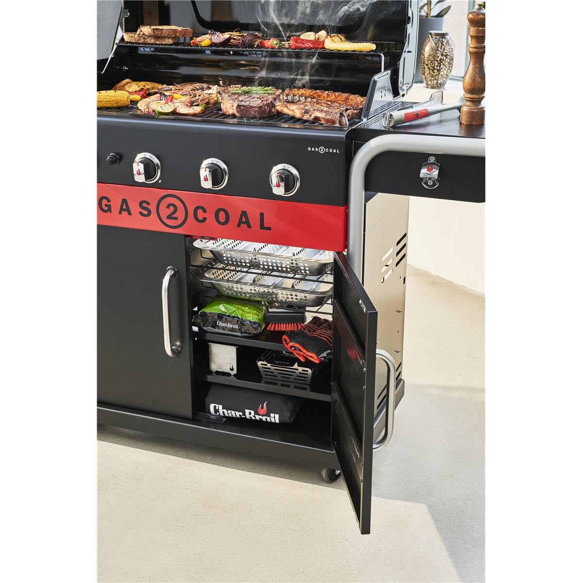 char-broil-made2match-innenregal-f-r-gas2coal-2-0-440-schwarz image 5