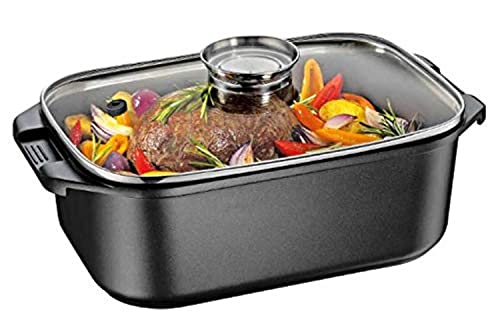 k-chenprofi-aromabr-ter-dampfgarer-schwarz-mit-aromaknopf image 2