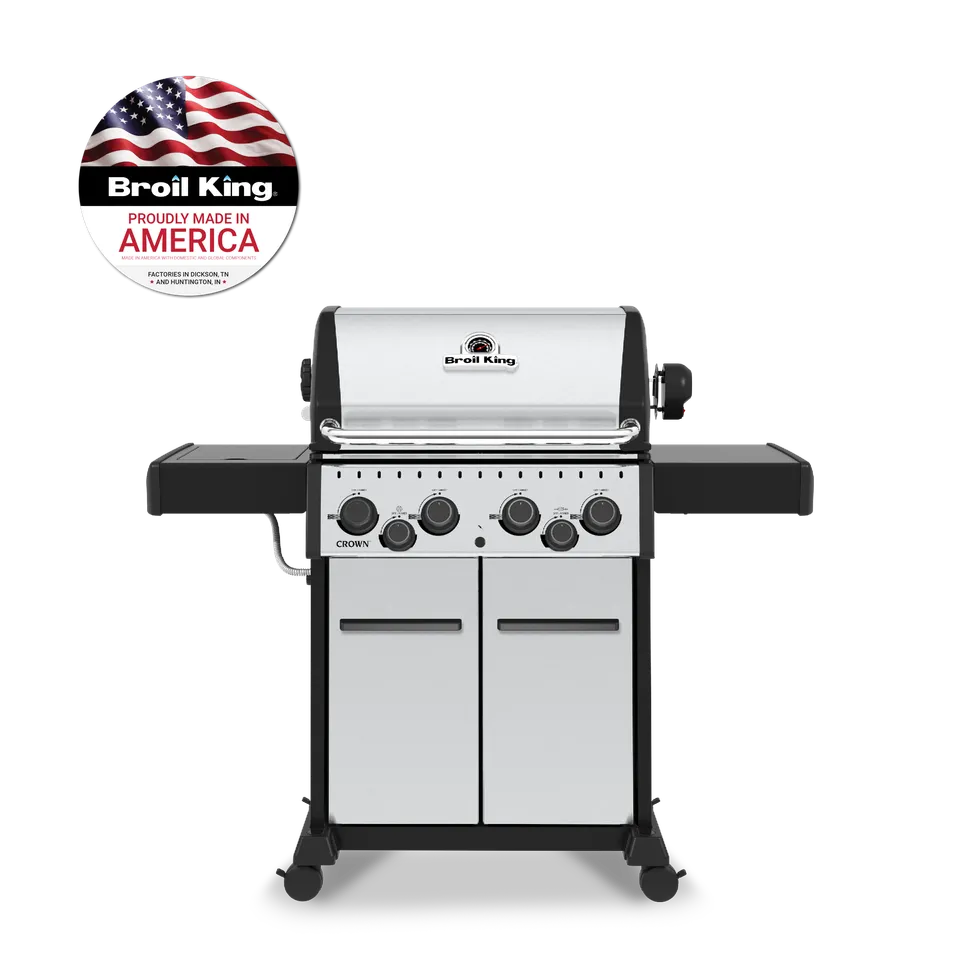 broil-king-crown-s-490-gasgrill-mit-4-brennern-und-gussrost image 1