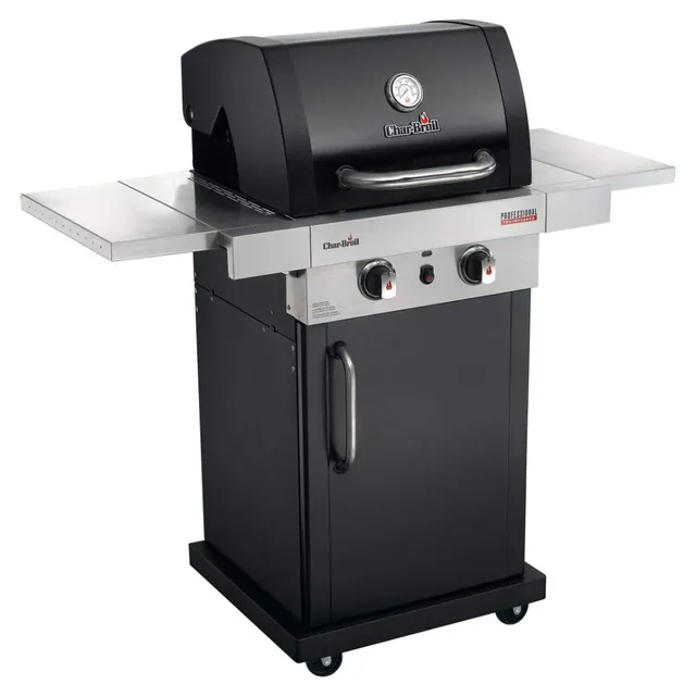 char-broil-professional-2200-b-gasgrill-schwarz-2-brenner-tru-infrared image 1