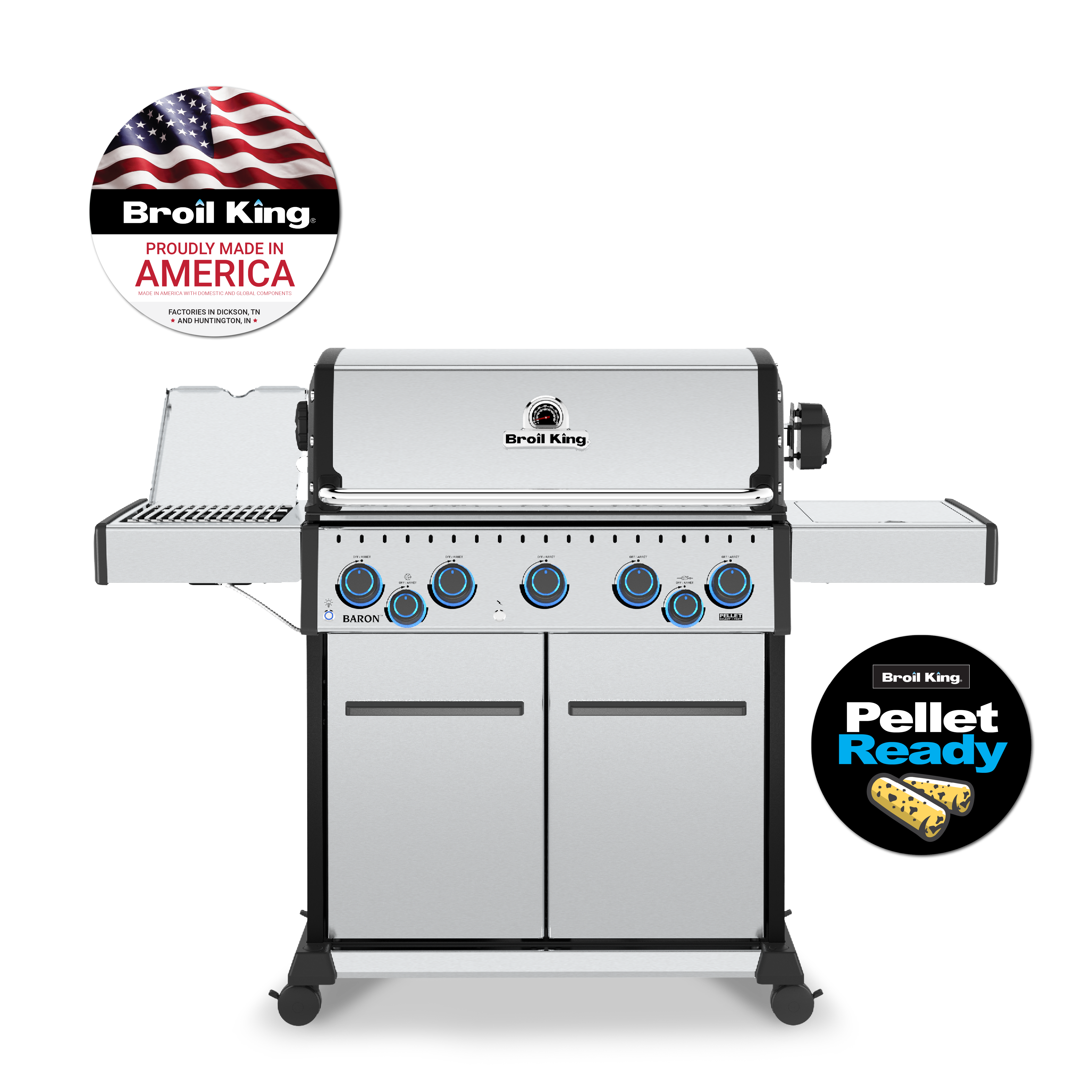 broil-king-baron-s-590-pro-infrared-gasgrill-5-brenner image 1